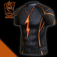 Camisa de Compressão Rival Manga Curta Rashguard Elastano