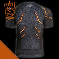 Camisa de Compressão Rival Manga Curta Rashguard Elastano