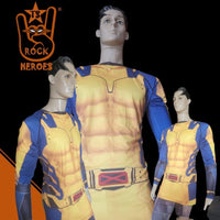 Camisa de Compressão Wolverine Rashguard Elastano Longboard Manga Longa Filme Deadpool