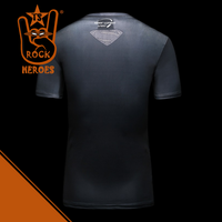 Camisa de Compressão Superman Manga Curta Rashguard Elastano