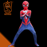 Fantasia Homem Aranha Game Spider Man PS4 Infantil Bodysuit Elastano