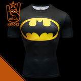 Camisa de compressão Batman Clássico Manga Curta