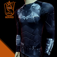 Camisa de Compressão The Batman 2022 Manga Longa