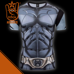 Camisa de Compressão Batman Cavaleiro das Trevas Manga Curta