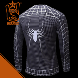 Camisa Slimfit Homem Aranha Simbionte Manga Longa