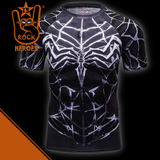 Camisa de Compressão Venom Rashguard Elastano Manga Curta