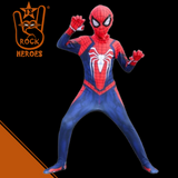 Fantasia Homem Aranha Game Spider Man PS4 Infantil Bodysuit Elastano