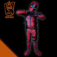 Cosplay DeadPool Infantil Bodysuit Elastano