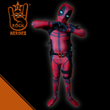 Cosplay DeadPool Infantil Bodysuit Elastano