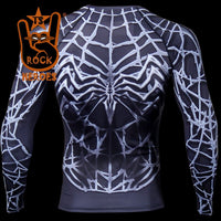 Camisa de Compressão Venom Rashguard Elastano Manga Longa