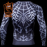 Camisa de Compressão Venom Rashguard Elastano Manga Longa