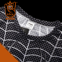 Camisa Slimfit Homem Aranha Simbionte Manga Longa