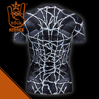 Camisa de Compressão Venom Rashguard Elastano Manga Curta