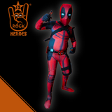 Cosplay DeadPool Infantil Bodysuit Elastano