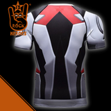 Camisa de Compressão Vingadores Ultimato Rashguard Elastano Manga Curta