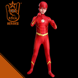 Fantasia Flash Cosplay Infantil Bodysuit Elastano