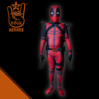 Cosplay DeadPool Infantil Bodysuit Elastano