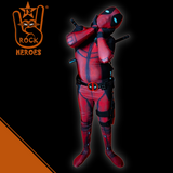 Cosplay DeadPool Infantil Bodysuit Elastano