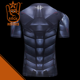 Camisa de Compressão Batman Vs Superman Rashguard Elastano Manga Curta