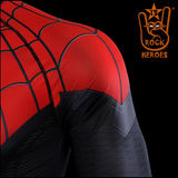 Camisa de Compressão Premium Homem Aranha Longe de Casa Rashguard Elastano Manga Longa