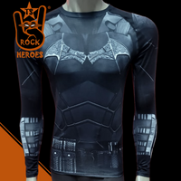 Camisa de Compressão The Batman 2022 Manga Longa