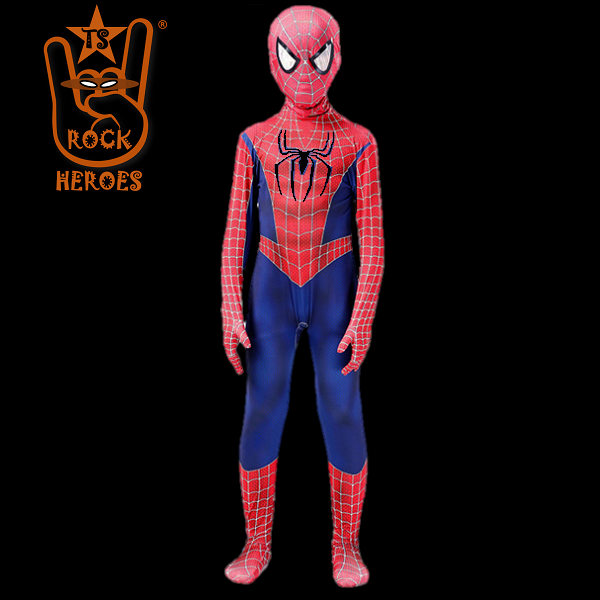 Fantasia Homem Aranha Clássico Cosplay Infantil