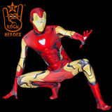 Fantasia Homem de Ferro Cosplay Infantil Bodysuit Traje Vingadores Guerra Infinita