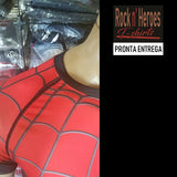 Camisa de Compressão Homem Aranha Longe de Casa Manga Curta